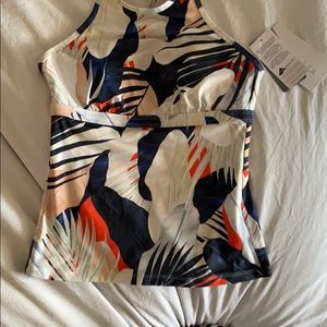Athleta Tankini swim top. NWT.